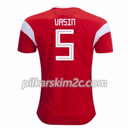 Koszulka Rosja Vasin 5 Główna Mistrzostwa Świata 2018 - Koszulki Piłkarskie